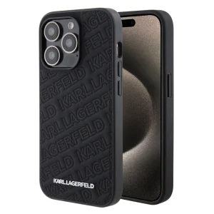 Калъф Karl Lagerfeld, Quilted Pattern за iPhone 15 Pro Max, KLHCP15XPQKPMK