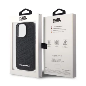 Калъф Karl Lagerfeld, Quilted Pattern за iPhone 15 Pro Max, KLHCP15XPQKPMK 6