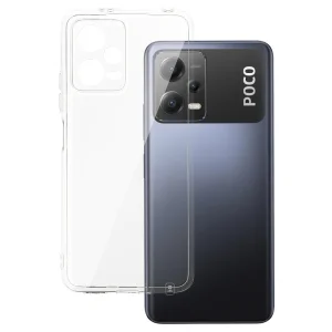 Силиконов калъф за Xiaomi Redmi Note 12 5G / Poco X5, 2mm, Прозрачен 3