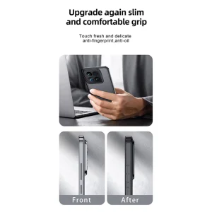 Удароустойчив калъф Shockproof Matte за Xiaomi 14, черен 5