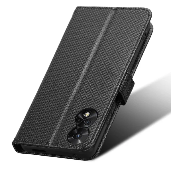 Калъф тефтер Smart Book за TCL 50 5G, Черен 5