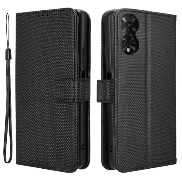 Калъф тефтер Smart Book за TCL 50 5G, Черен 1