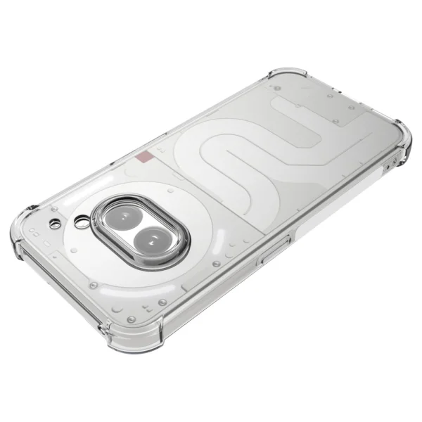 Anti Shock Silicone Case for Nothing Phone ( 2a ), Transparent 3