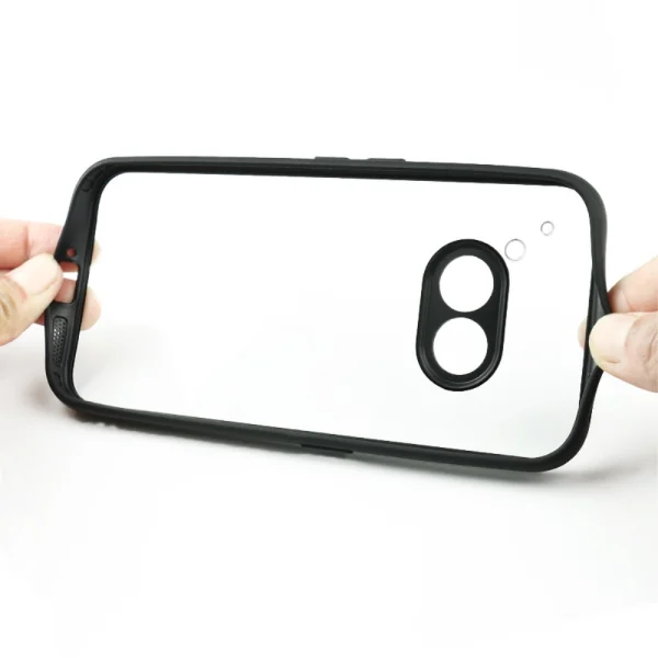 Shockproof Acrylic Case for Nothing Phone ( 2a ), Black 4