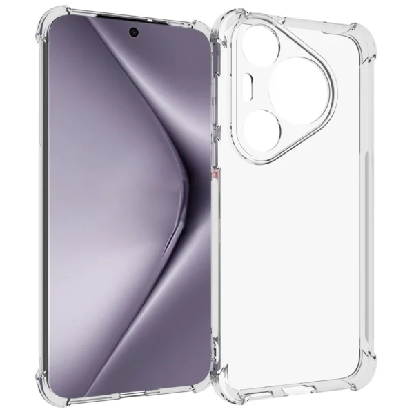 Силиконов калъф Anti Shock за Huawei Pura 70 Pro / Pura 70 Pro plus, Прозрачен 1