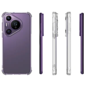 Силиконов калъф Anti Shock за Huawei Pura 70 Pro / Pura 70 Pro plus, Прозрачен 4