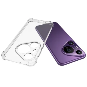 Силиконов калъф Anti Shock за Huawei Pura 70 Pro / Pura 70 Pro plus, Прозрачен 3