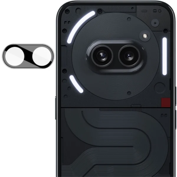 IMAK Tempered Glass Camera Protector for Nothing Phone ( 2a ), Black 1