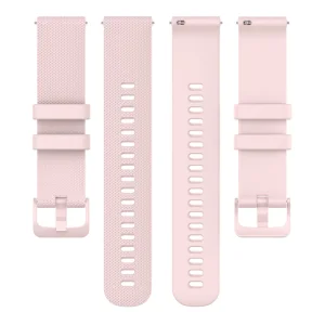 Силиконова каишка 18mm за Garmin vivomove 3S/vivoactive 4S/Forerunner 255S, Розов