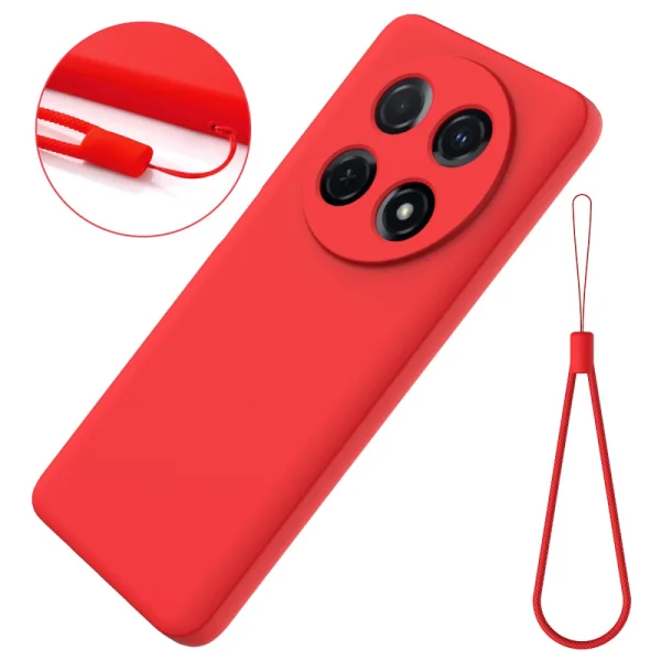 Lite Strap silicone case for Huawei Nova 12i, Red 6