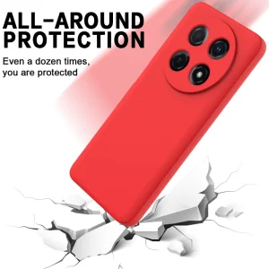 Lite Strap silicone case for Huawei Nova 12i, Red 3
