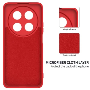 Lite Strap silicone case for Huawei Nova 12i, Red 4