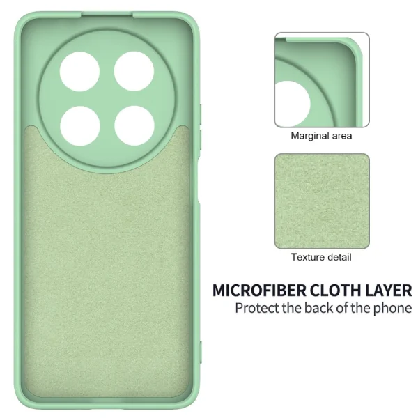 Silicone Lite Strap case for Huawei Nova 12i 4G, Green 6