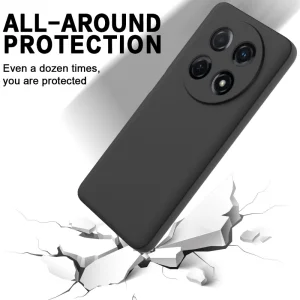 Silicone Case Lite Strap for Huawei Nova 12i 4G, Black 3