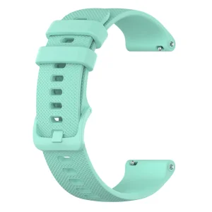 Silicone strap 18mm for Garmin vivomove 3S/vivoactive 4S/Forerunner 255S, Green 4
