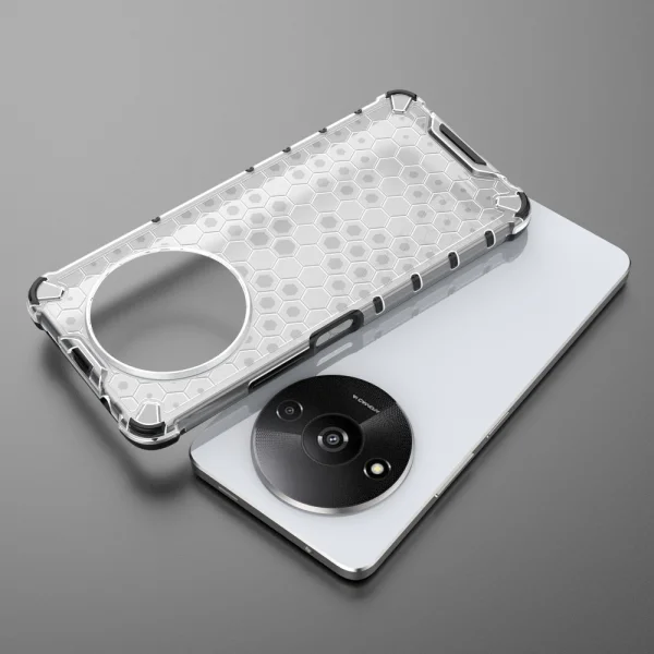 Удароустойчив Калъф Shock Absorber за Xiaomi Redmi A3, Прозрачен 4