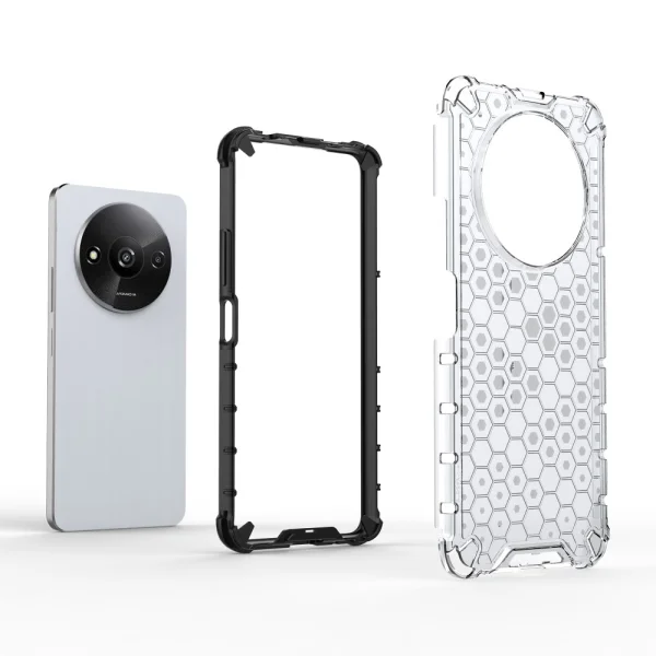 Удароустойчив Калъф Shock Absorber за Xiaomi Redmi A3, Прозрачен 2