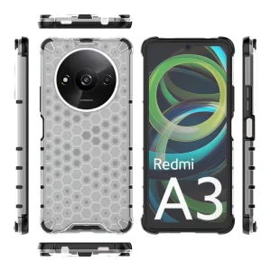 Удароустойчив Калъф Shock Absorber за Xiaomi Redmi A3, Прозрачен 3