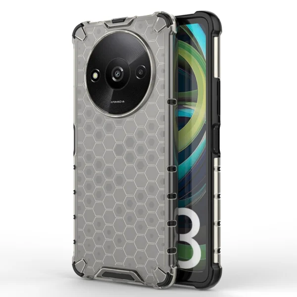 Shock Absorber Shockproof Case for Xiaomi Redmi A3, Black 1
