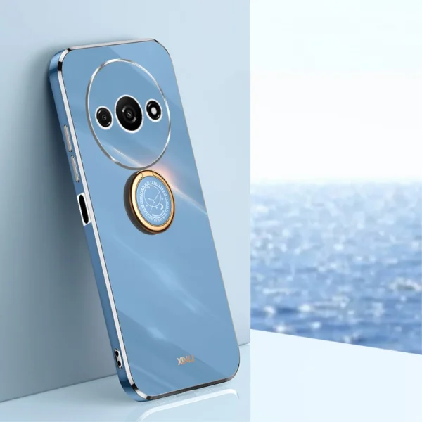 Silicone case Xinli Kickstand for Xiaomi Redmi A3, Blue 2
