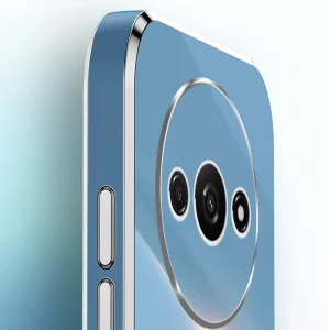 Silicone case Xinli Kickstand for Xiaomi Redmi A3, Blue 3