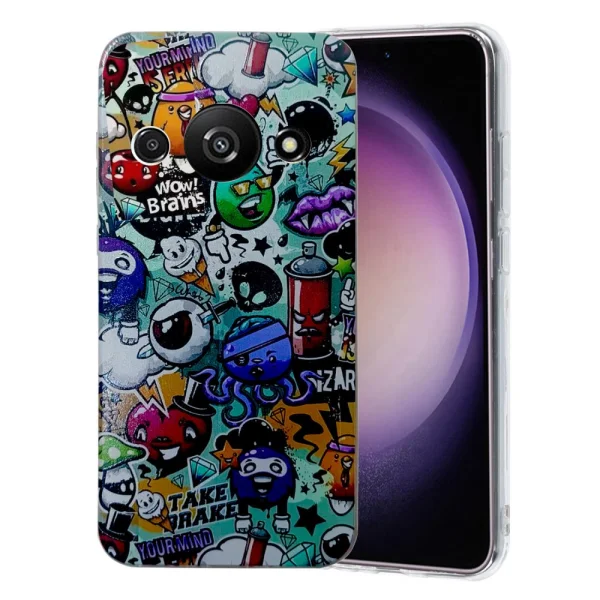 Silicone case for Xiaomi Redmi A3, Garbage 2