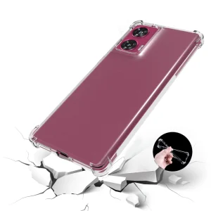 Силиконов калъф Anti Shock за Motorola Edge 50 Fusion, Прозрачен 3
