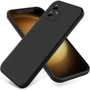 Силиконов калъф Soft Matte за Motorola Moto G54 5G, Черен