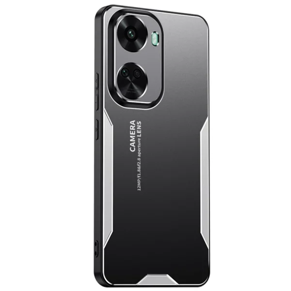 Удароустойчив калъф Aluminium Alloy за Huawei nova 11 SE и nova 12 SE, Сребрист 1
