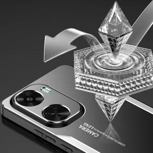 Удароустойчив калъф Aluminium Alloy за Huawei nova 11 SE и nova 12 SE, Сребрист 3