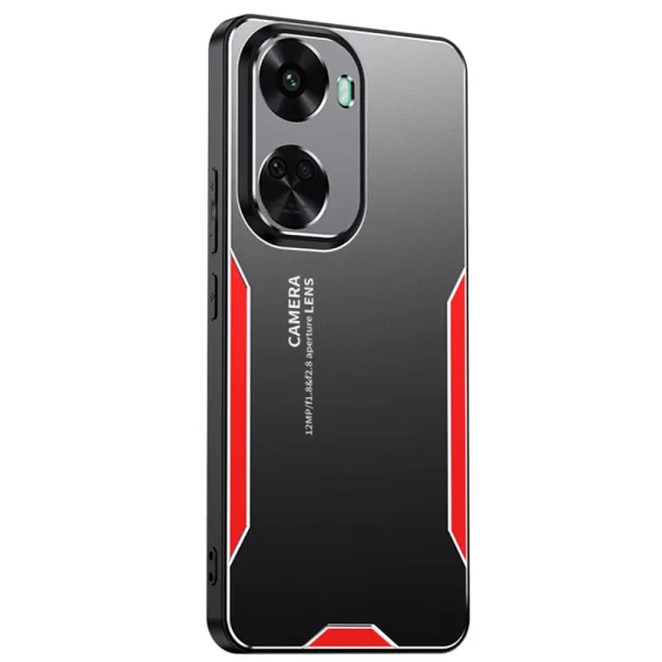 Удароустойчив калъф Aluminium Alloy за Huawei nova 11 SE и nova 12 SE, Червен 1