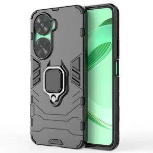Удароустойчив Калъф Kickstand Ring за Huawei Nova 11 SE и nova 12 SE, Черен