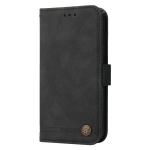 Калъф тефтер Leather Wallet за Huawei nova 11 SE и nova 12 SE, Черен 5