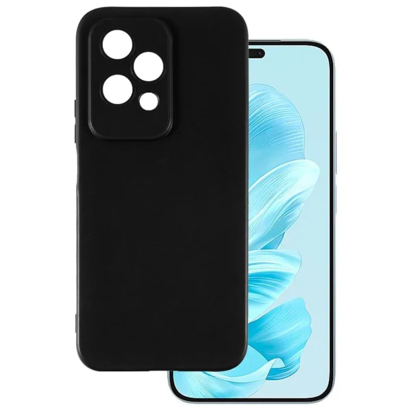 Силиконов калъф Techsuit Silicone за Huawei Honor 200 Lite, Черен 1