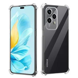 Силиконов гръб Techsuit Shockproof за Huawei Honor 200 Lite, Прозрачен