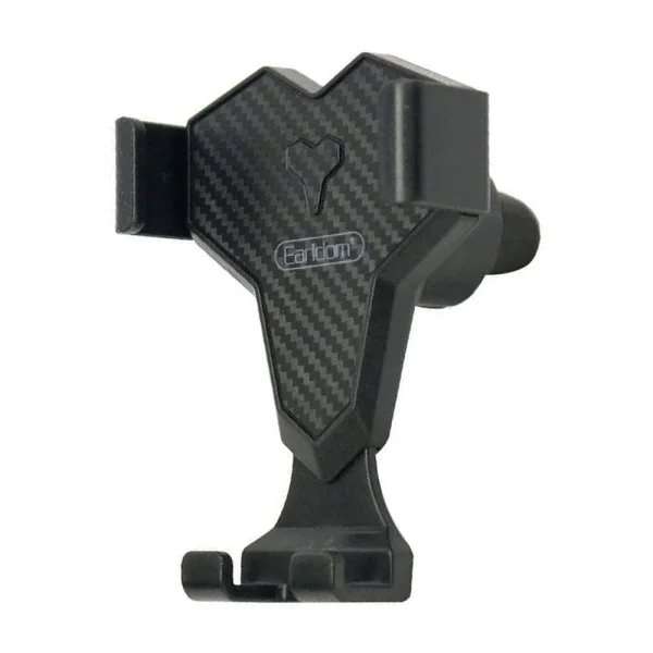 EARLDOM EH89 Carbon Air Vent Car Mount, Black 1