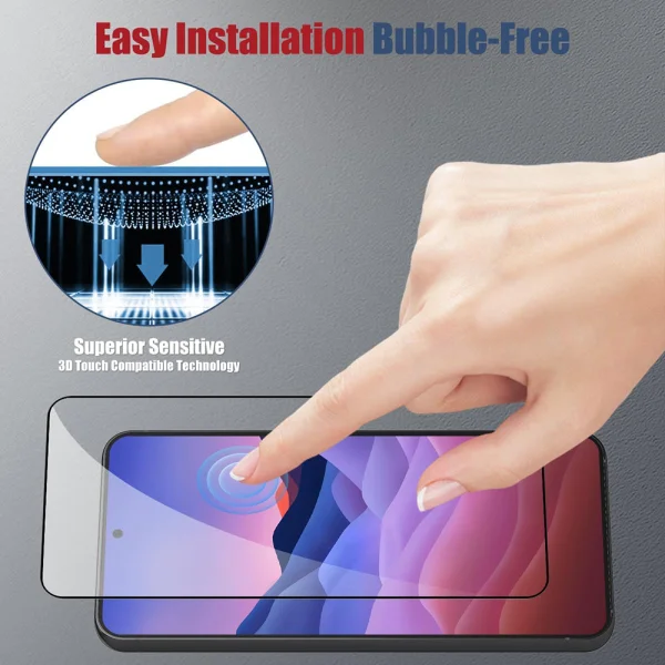 Стъклен Протектор OG Full Glue 5D за Samsung Galaxy S24 Plus, Черен 2