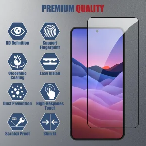 Стъклен Протектор OG Full Glue 5D за Samsung Galaxy S24 Plus, Черен 5