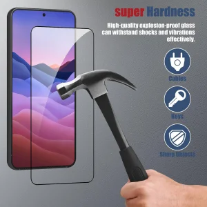 Стъклен Протектор OG Full Glue 5D за Samsung Galaxy S24 Plus, Черен 3