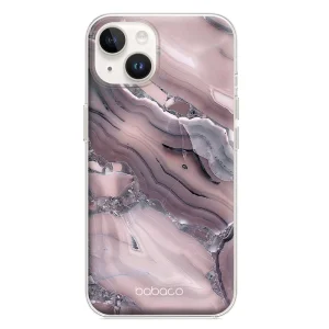 Калъф Abstract за Iphone 14, Розов мрамор