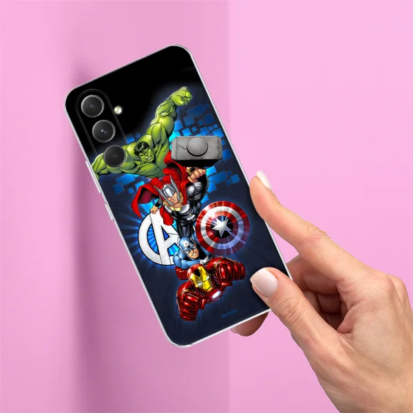 Калъф Avengers за Samsung Galaxy S24, Син 2