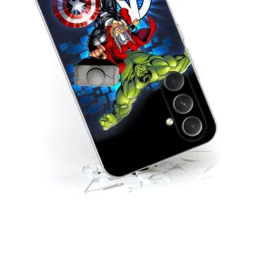 Калъф Avengers за Samsung Galaxy S24, Син 3
