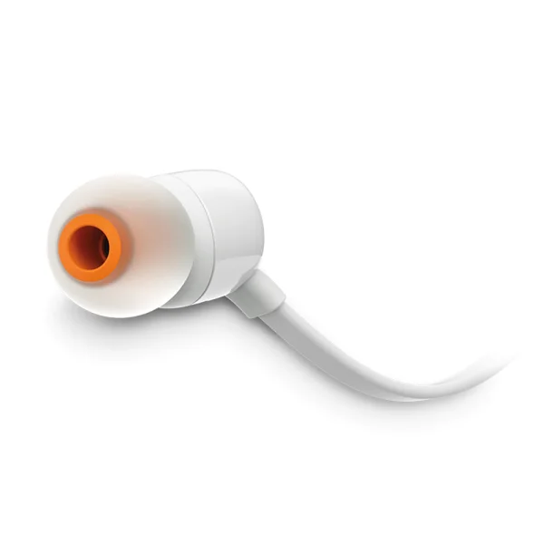 JBL T110 WH Headphones, white 2