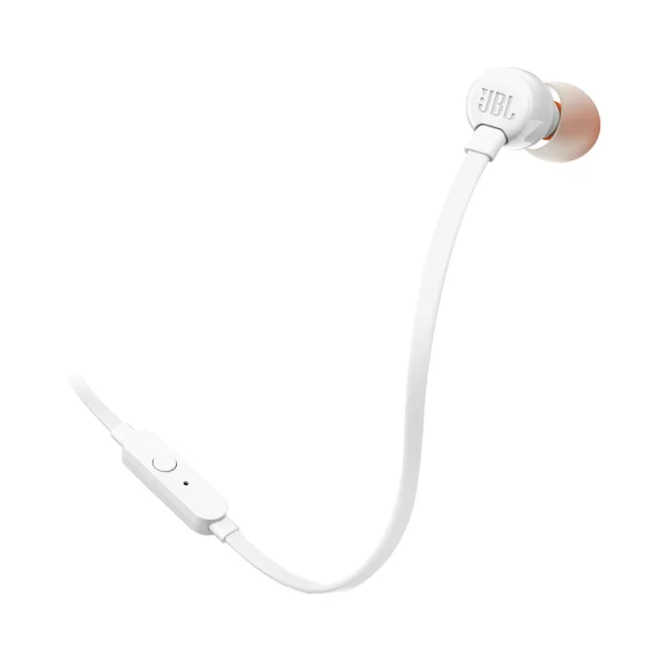 JBL T110 WH Headphones, white 3