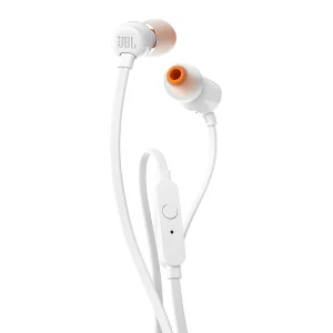 Слушалки JBL T110 WH, бял