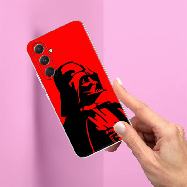 Darth Vader case for Samsung Galaxy S24, Red 2