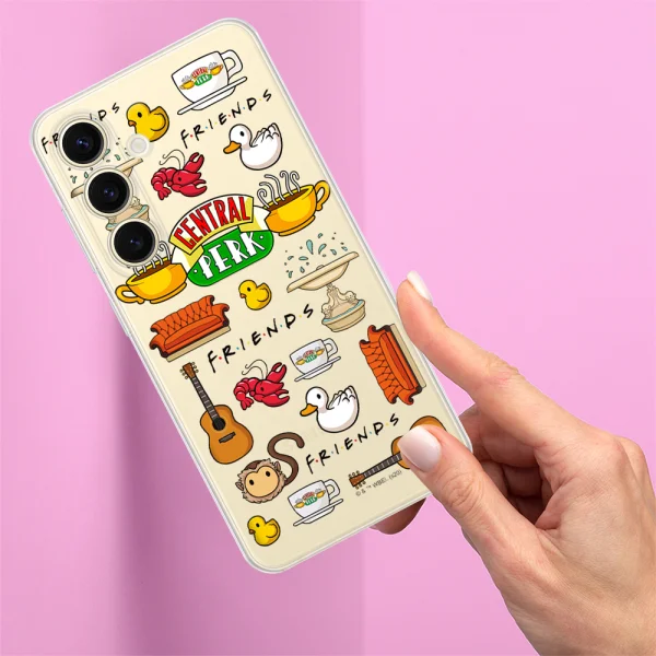 Friends Case for Samsung Galaxy S24, Transparent 2