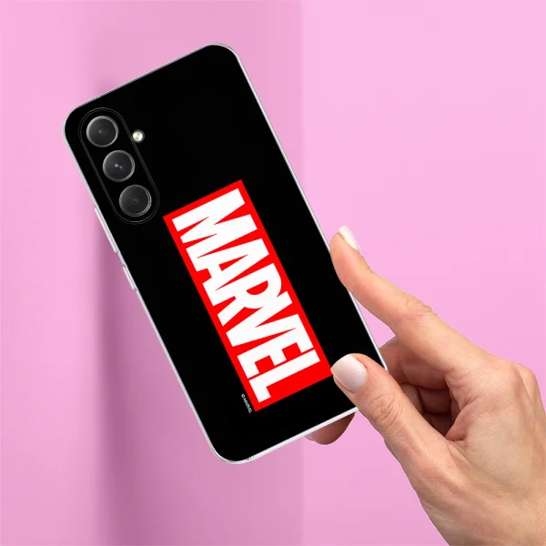 Marvel case for Samsung Galaxy S24, Black 2