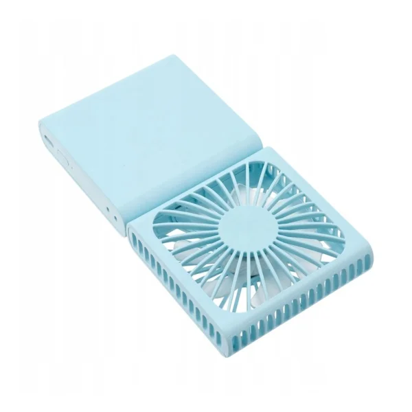 Portable Foldable Fan F10, 1000mAh, Blue 4