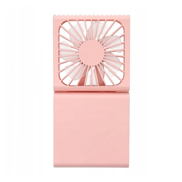 Portable Foldable Fan F10, 1000mAh, Pink 1